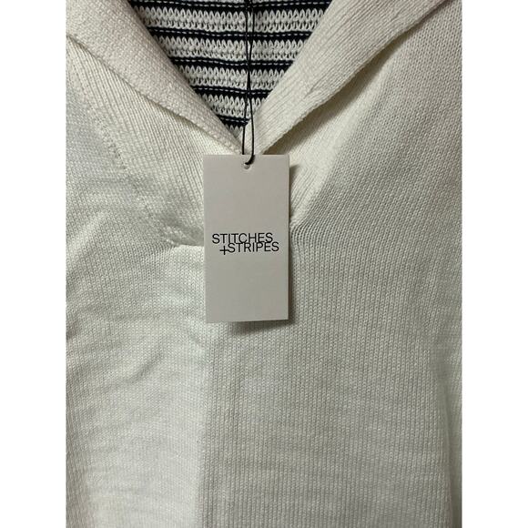 Stitches & Stripes Quincy Pullover Chalk Size M - Picture 4 of 8